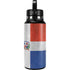 Dominican Republic Flag Distressed Hydro Flask 32oz Wide Mouth Skin